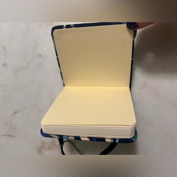 Vera Bradley Small Notepad MEDITERRANEAN BLUE Notebook Purse Paper - Picture 4 of 4